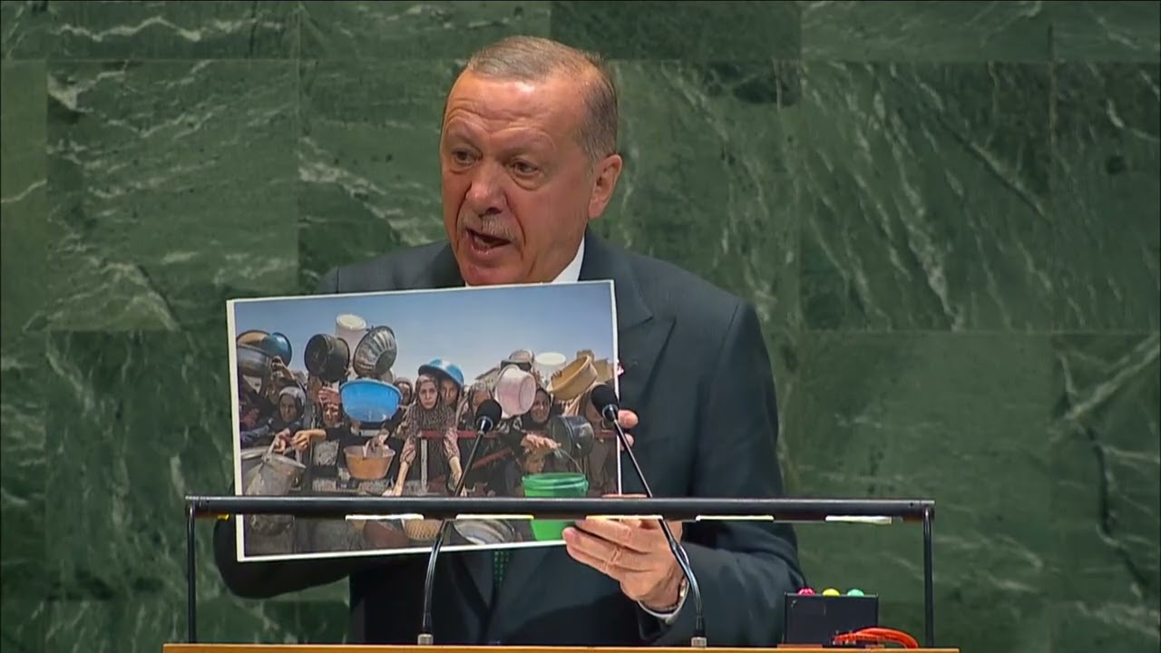 Выступление президента Турции Реджепа Тайипа Эрдогана на 80-й сессии Генассамблеи ООН
