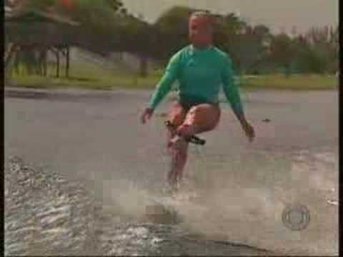 Katie Couric CBS News Features 81 Yr. Old Water skier