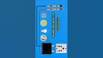AMAZING ALL IN ON LED TESTER #short #experiment