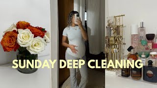 SUNDAY RESET 2025 cleaning motivation fridge restock organizing etc