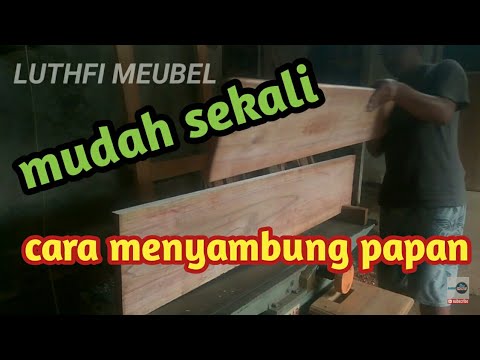 AMAZING WOODWORKING cara  menyambung  kayu  atau  papan yang 