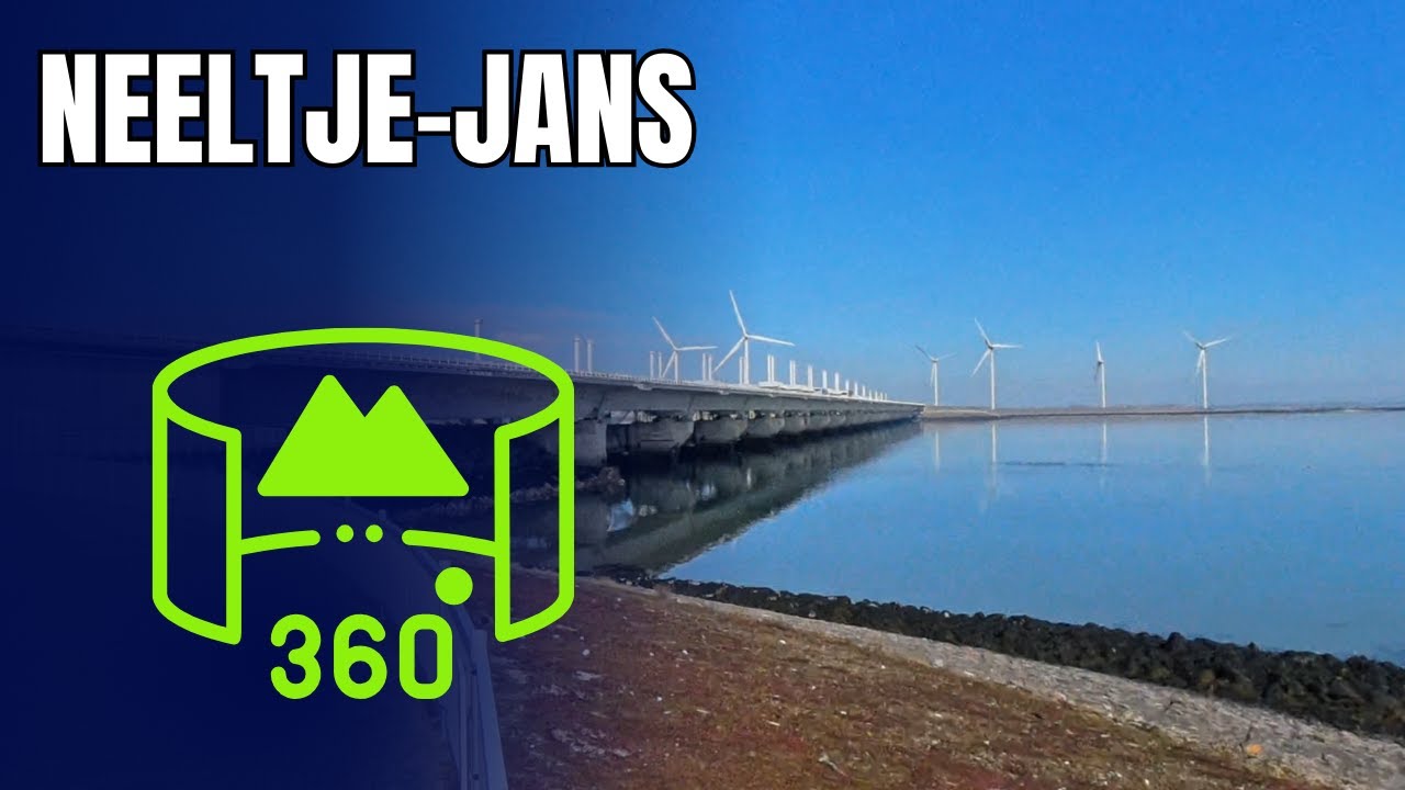 Virtual Reality Walk & Boat Journey | Neeltje Jans 360° Travel