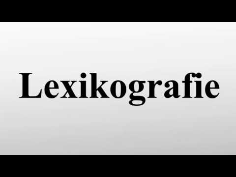 Video: Was Ist Lexikographie?
