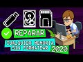 Cómo REPARAR CUALQUIER MEMORIA DAÑADA sin FORMATEAR |Disco duro, USB, Tarjeta SD |2020 ✅