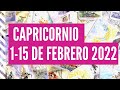 HOROSCOPO CAPRICORNIO 1-15 FEBRERO OPORTUNIDADES