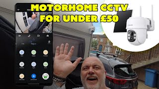 Motorhome CCTV for under £50 | Cinnado Solar Security Camera - B6 // July 2024