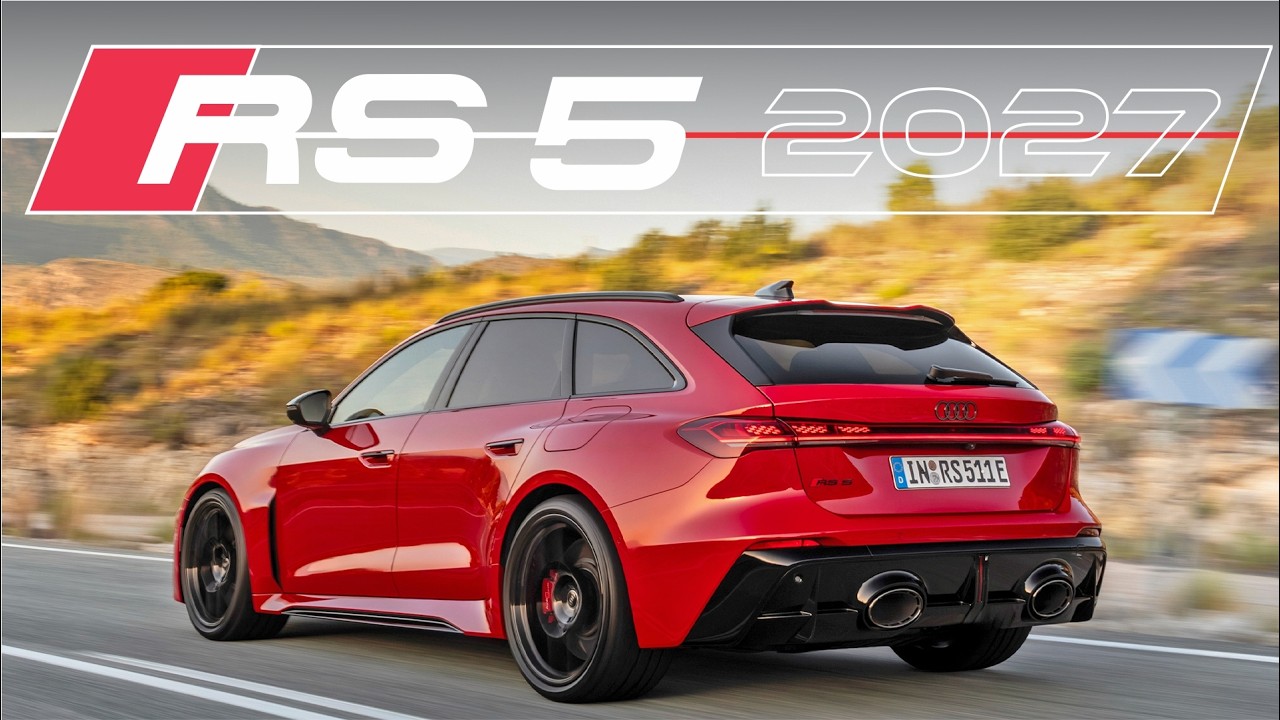 630 л.с.!? Новый Audi RS5 — это подключаемый гибридный монстр.