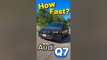 How Fast is the Audi Q7?!