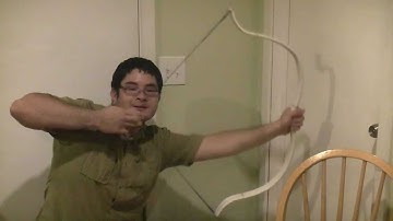 Reflexing a Flattened PVC Youth Bow to Its Limits