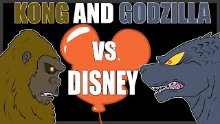 Kong and Godzilla Vs. Disney! (Godzilla Comic Dub)