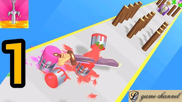 Sword Melter - Gameplay Walkthrough Part 1 All Levels Sword Melter - Android, ios Gameplay