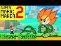Mario Maker 2 - How to make CAGNEY CARNATION boss battle (Mario Maker 2 Boss ideas)(CUPHEAD bosses)
