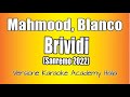 Mahmood, Blanco - Brividi (Versione Karaoke Academy Italia) Sanremo 2022