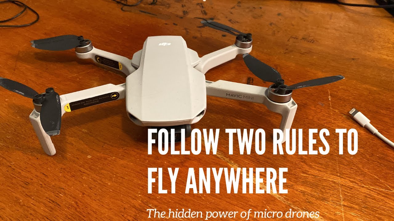 Two rules to fly your drone (almost) anywhere - YouTube