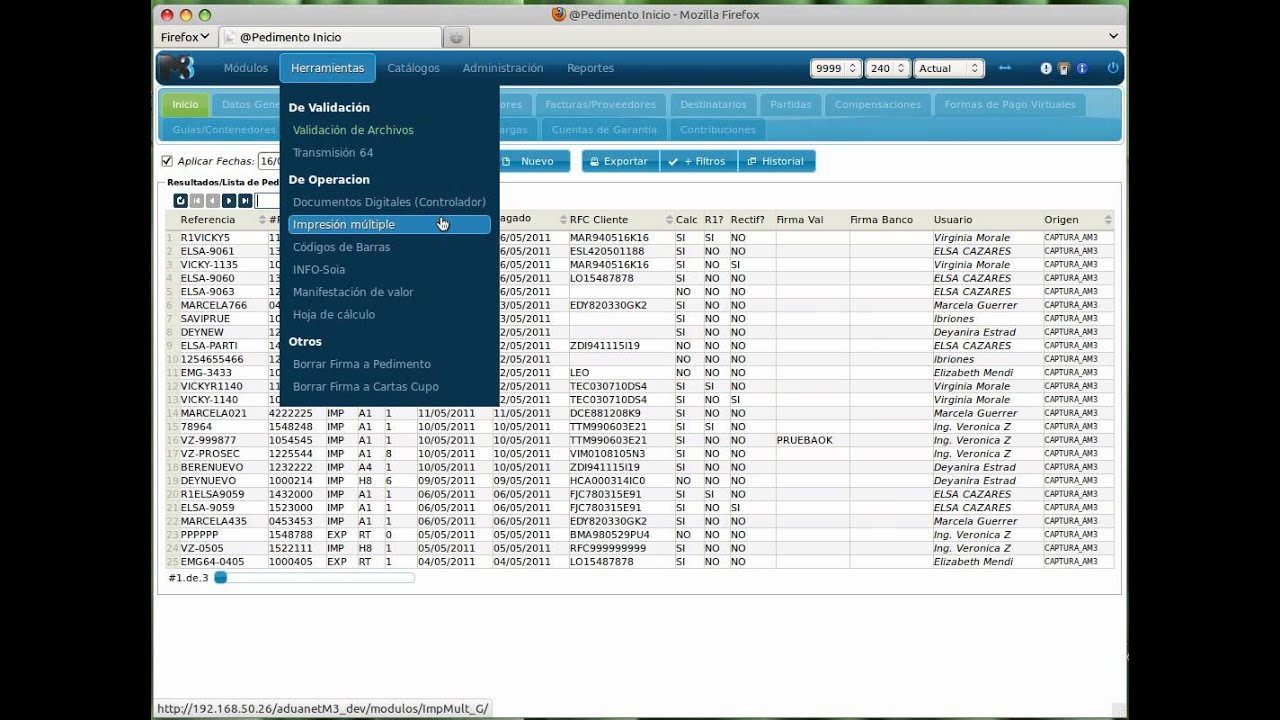 aduanetM3 1.4.1 (video 1) - YouTube