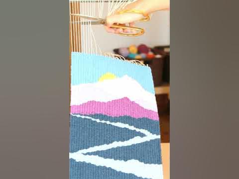 Мини гобелен - YouTube