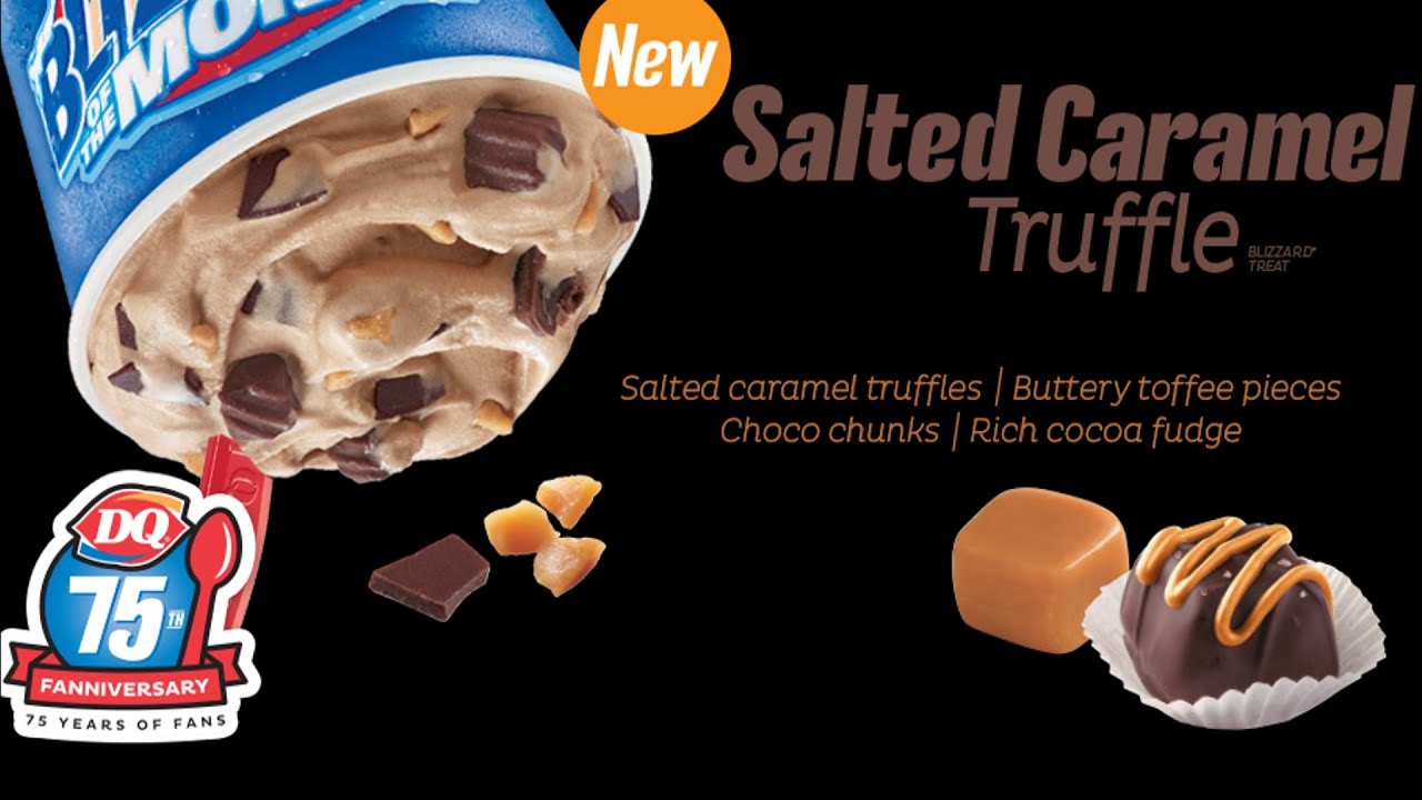 Sex Dairy Queen Salted Caramel Truffle Blizzard Treat porn images carbs dai...