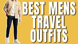 5 Stylish Travel Outfits For Men | Mens Fashioner | Ashley Weston
