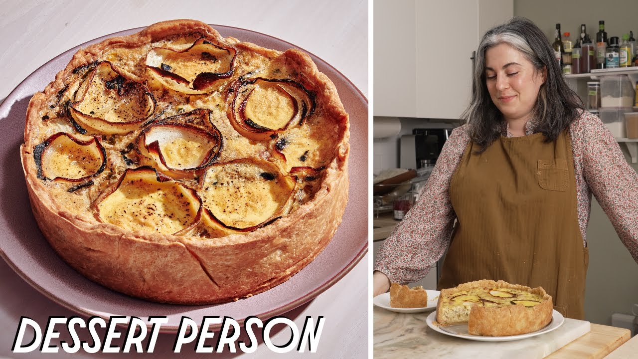 ⁣How To Make The Best Quiche With Claire Saffitz | Dessert Person