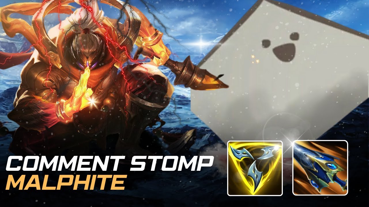 COMMENT STOMP MALPHITE AVEC JAX - Build, runes, items | League of ...