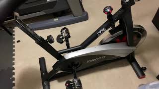 Wahoo Speed Sensor and M.P.H. Calibration Setup For Spin Bikes (Joroto X2)