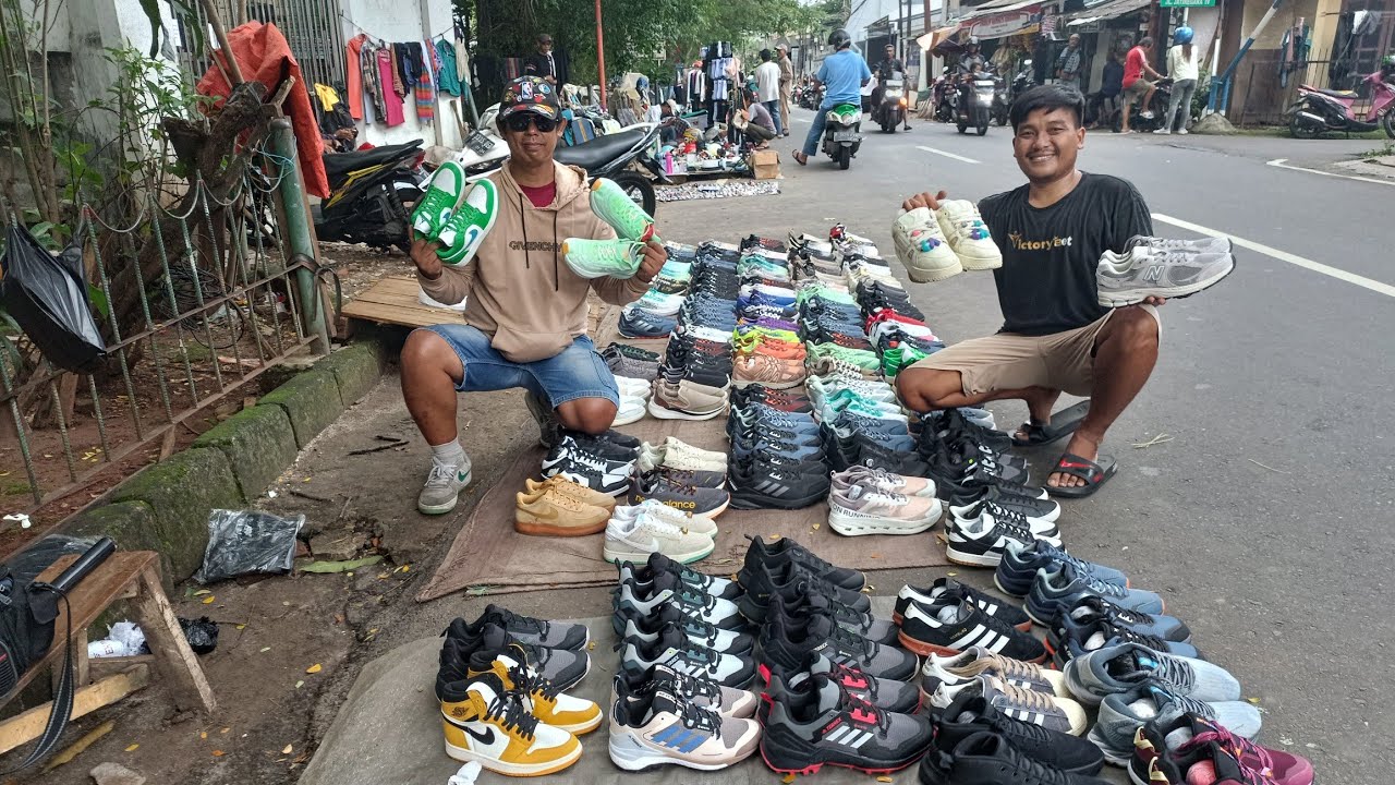 WOW ‼️DATANG LAGI SEPATU MEWAH HARGA MURAH|JAKPOT BYR PAKAI ROKOK MARLBORO|KIOS BANG OMEN