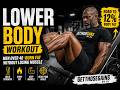 Lower Body Workout for Men Over 40 | Burn Fat Without Losing Muscle (Road to 12%)