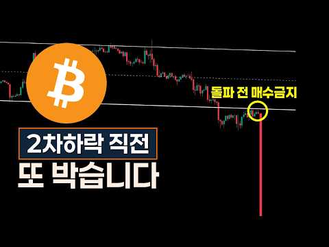 비트코인하락대응, 찐반등 X 롱은 딱 '여기'부터