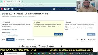 Excel 2021 In Practice - Ch 4 Independent Project 4-4 | Excel chp 04 Independent Project 4-4