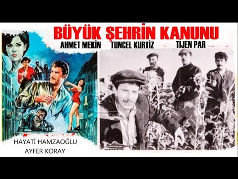 Büyük Şehrin Kanunu Türk Filmi Full | Ahmet Mekin | Tuncel Kurtiz | Sibel Film