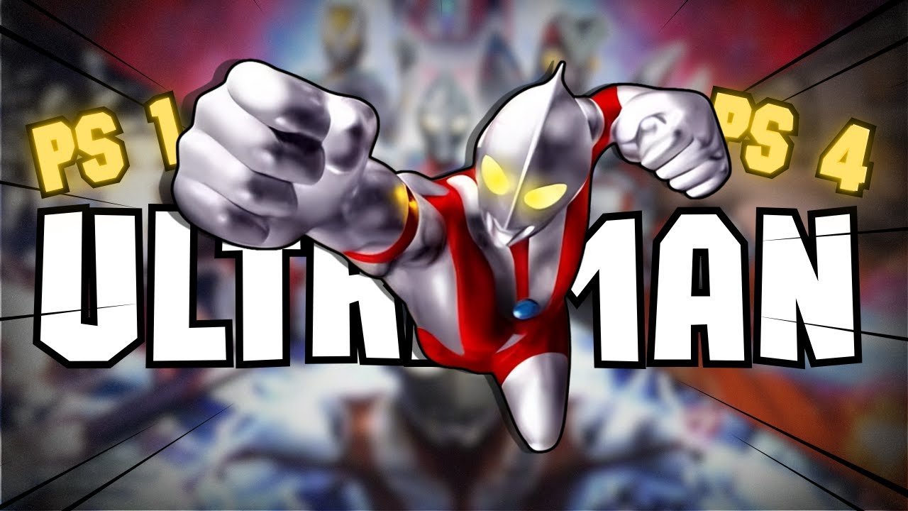 Aku Coba Main Semua Game Ultraman Dari Era PS 1 Sampe PS 4!!!