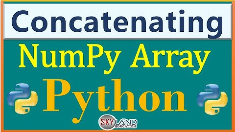 Concatenate Array in python || vstack  and hstack function || NumPy Aray for beginners