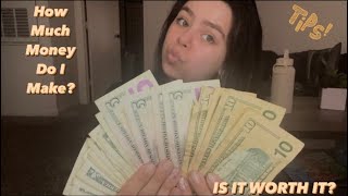 HOW MUCH I MAKE AS A SERVER 💰🤑 | week in my life as a waitress
