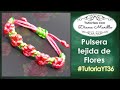 Pulsera de flores #TutoriaYt36