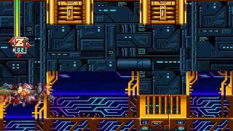 Megaman X6 - Zero - Gate: Secret Lab 2-2