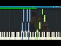 Synthesia kaai yuki  ikanaidedont go solo piano vocaloid