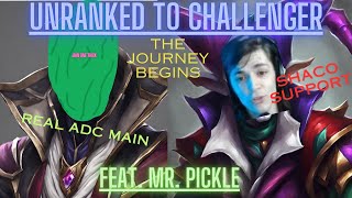 How High Can We Climb? Unranked to Challenger Flex Queue: Placement Four Feat. Mr.Pickle and Chenny
