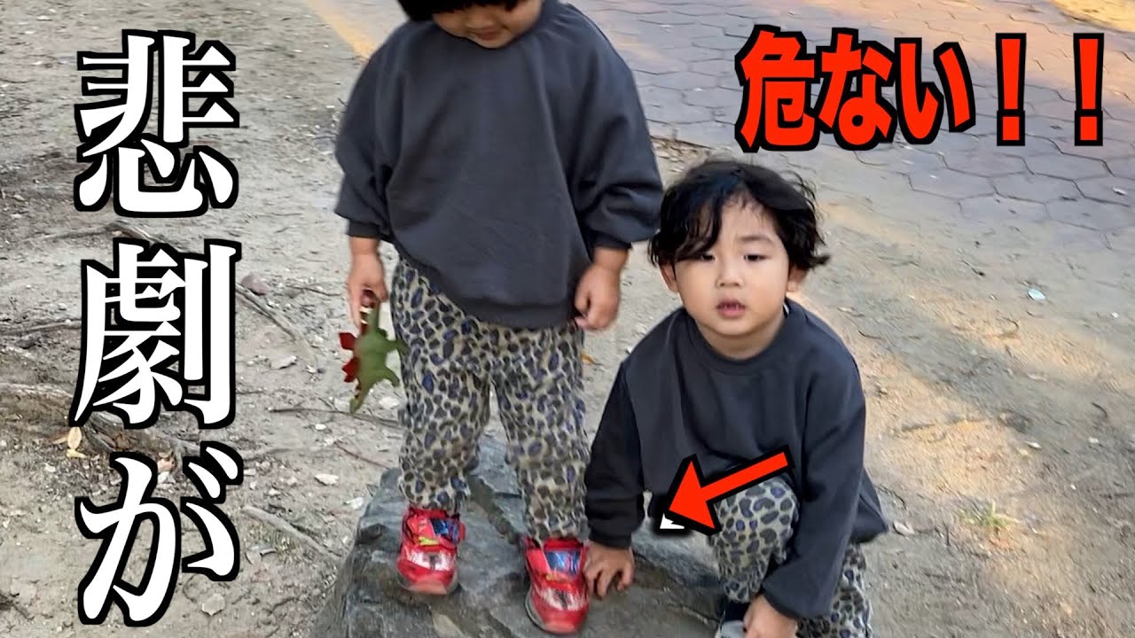 ともやん Accident] Tragedy in the park! A huge fight breaks out! - YouTube