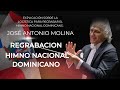 Maestro Molina explica logística de REGRABACION del HIMNO DOMINICANO