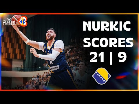 Jusuf Nurkic's 🇧🇦 | Full Highlights | 21 PTS | #FIBAWC 2023 Qualifiers