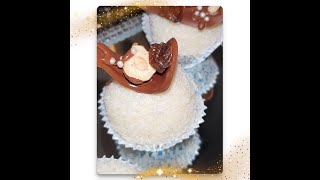 حلويات العيد 2020 ?حلوى رفايلو بريستيج، بمكونات بسيطة وطريقة عصرية بدون فرن. rafaello