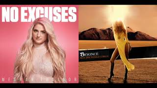 No Excusesrun The World Meghan Trainor & Beyonce Mashup Concept