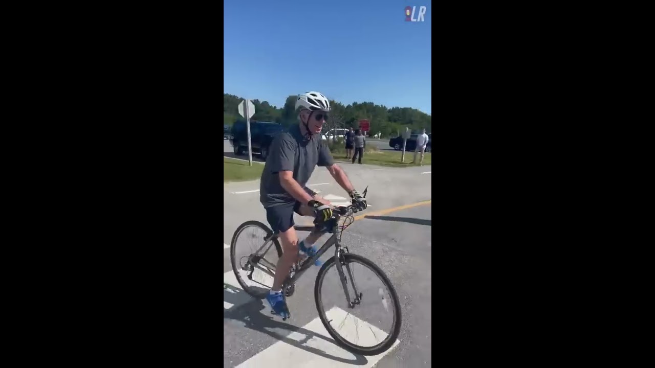 How Joe Biden Crashed His Bike Shorts