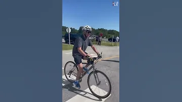 How Joe Biden Crashed His Bike Shorts 