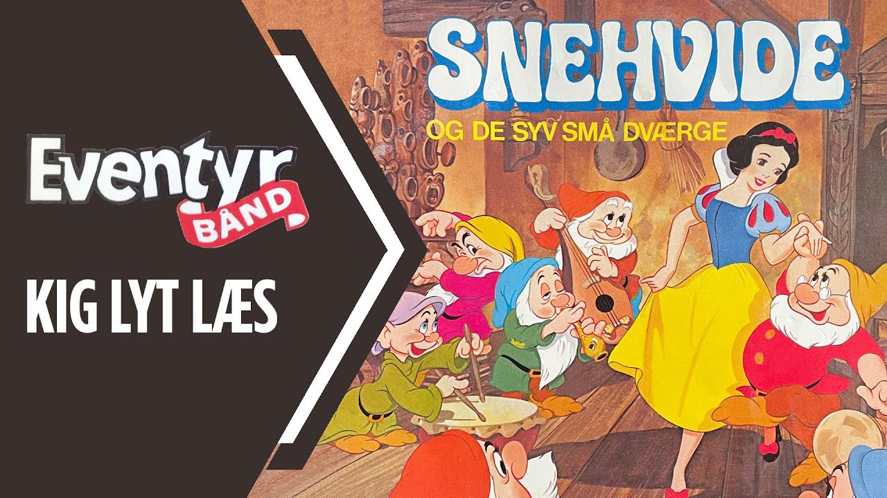Snehvide og de syv små dværge | Dansk Lydbog | Eventyrbånd Nr. 8