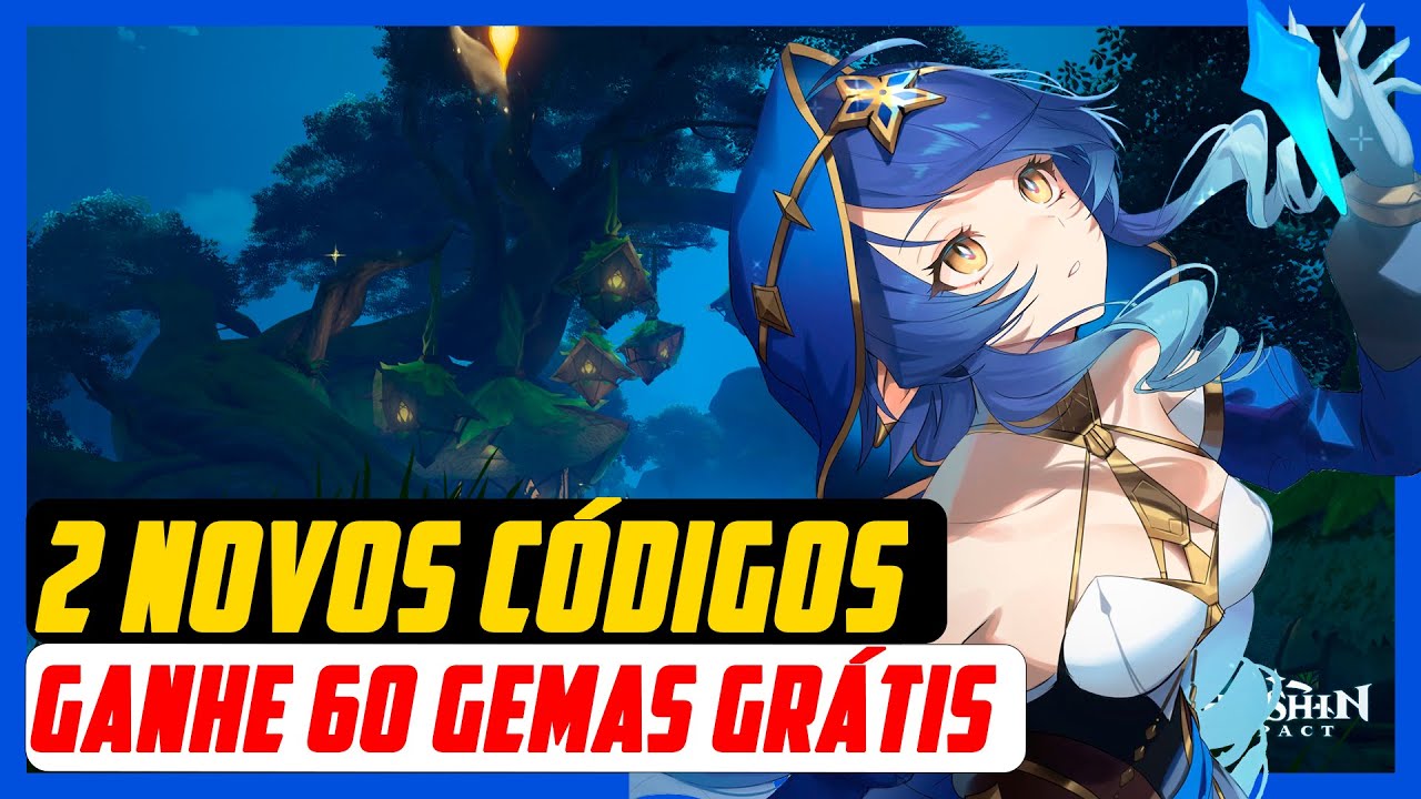 16/08] Novo Código de Resgate (60 Gemas Grátis) - Genshin Impact