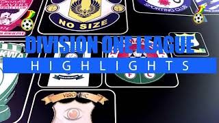 DIVISION ONE LEAGUE HIGHLIGHTS SHOW 08-10-20