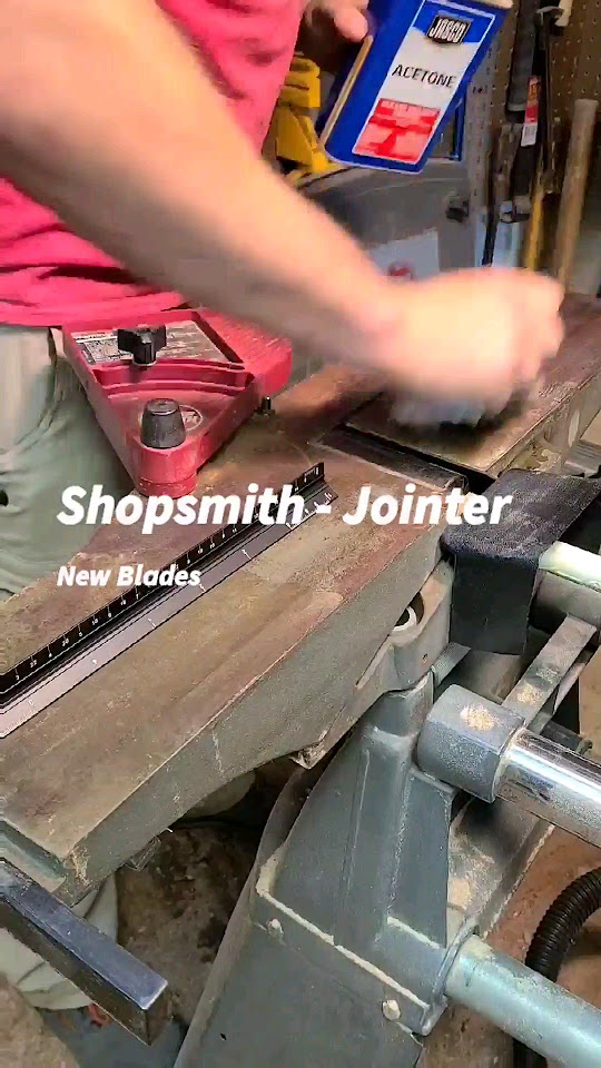 shopsmith Sunday Jointer Blades YouTube