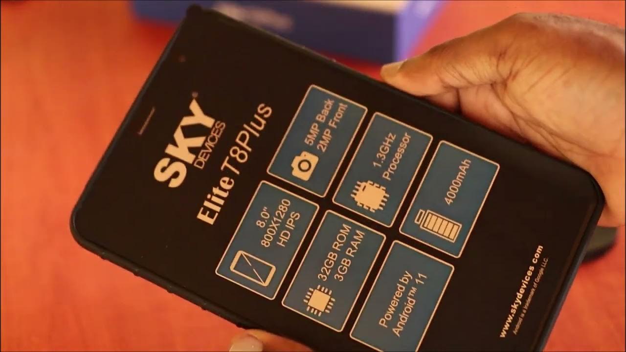 Sky Elite T8 Plus Tablet Review - YouTube