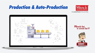 Production & Auto Production Facility in Miracle Accounting Software screenshot 3